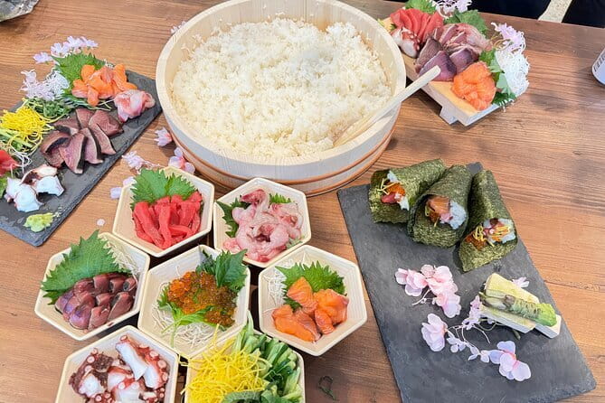 Osaka Sushi Cooking Class "Learn here and make it at home" - The 90-Minute Cooking Session