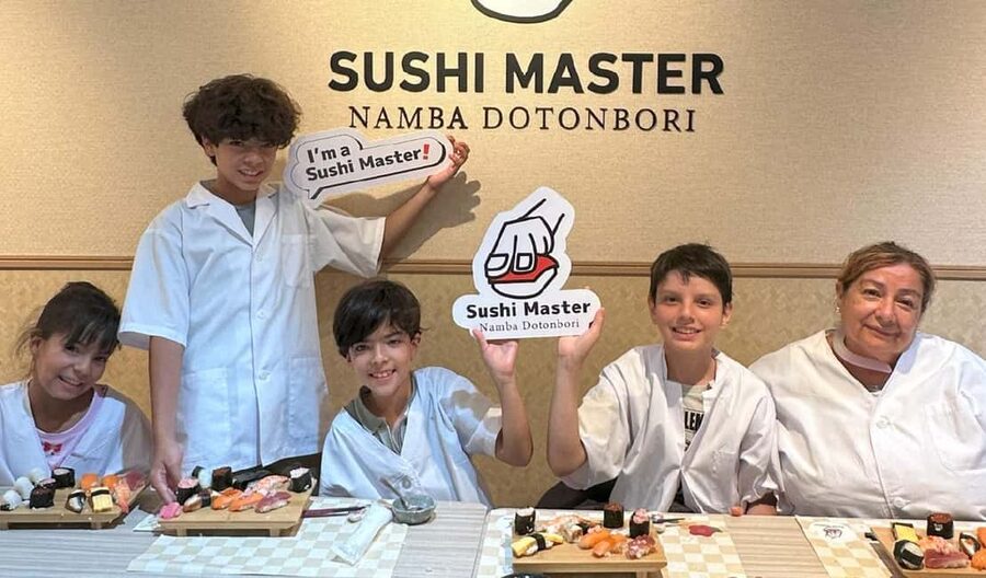 Osaka: Sushi Making in Spacious Studio (SAME-DAY OK!) - Finding the orange building near Namba