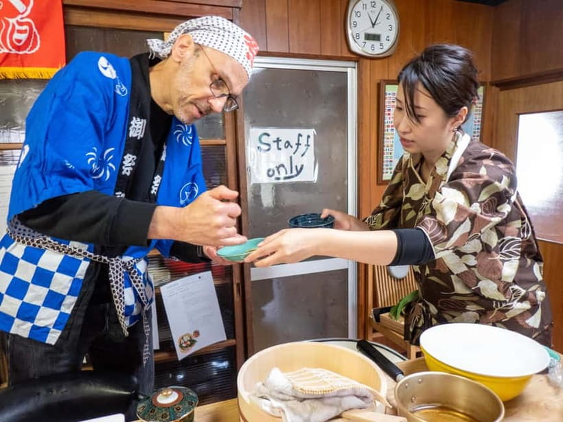 Osaka Sushi Miso soup Adventure: A Journey of Exotic Flavors - A small class with room for questions