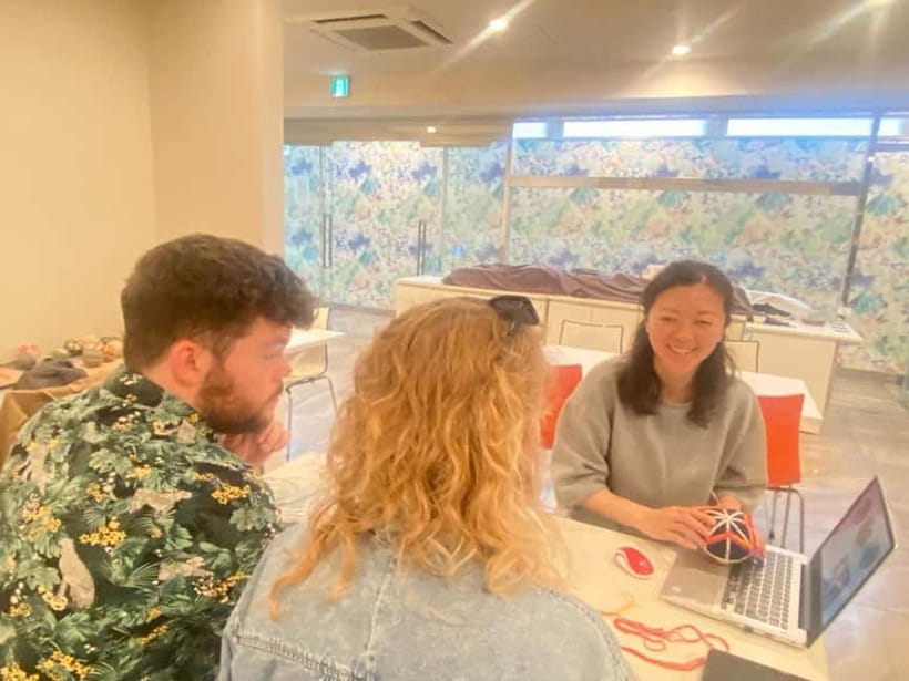 Osaka: Temari Embroidery Workshop - Starting with Temari history and the prepared base