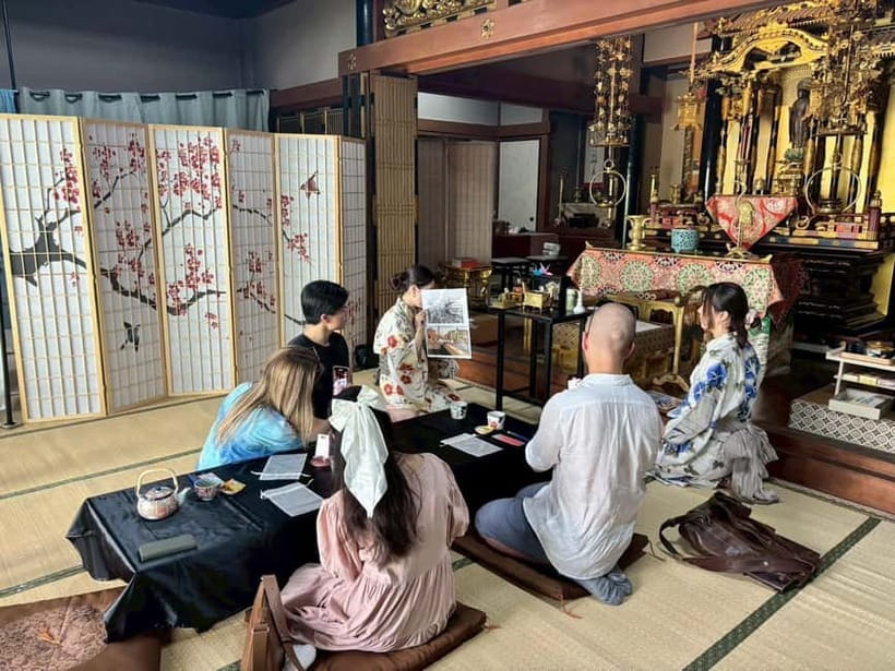 Osaka: Temple Tour and Traditional Calligraphy Lesson - Timing, cancellation, and useful booking details