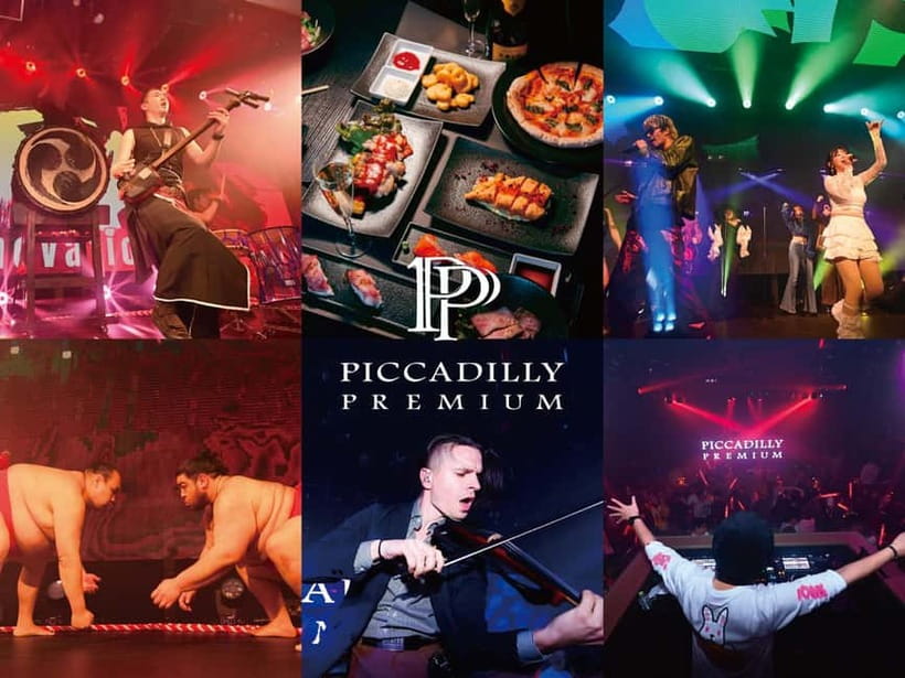 Osaka Umeda:PICCADILLY LIVE SHOW & NIGHTCLUB TICKET & Shisha - What Piccadilly is trying to do differently