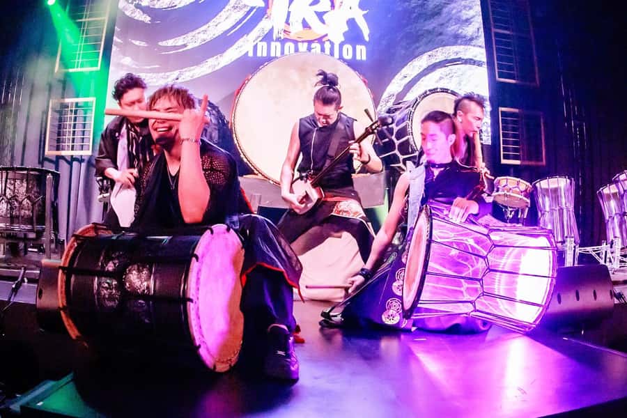 Osaka: UTAGE Japanese Taiko Live Show - Traditional instruments meet computer music
