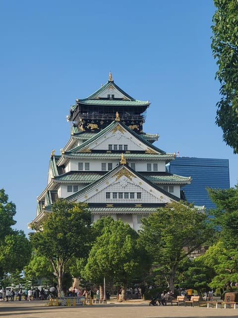 Osaka: Walking Tour and Top Highlights - The route at a glance