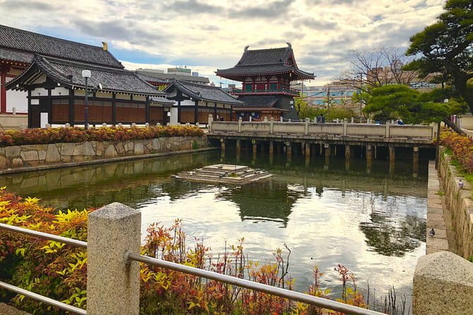 Osaka Walking Tour to Local Gems, Food & Culture - Hozen-ji Temple, a quiet lane near the neon