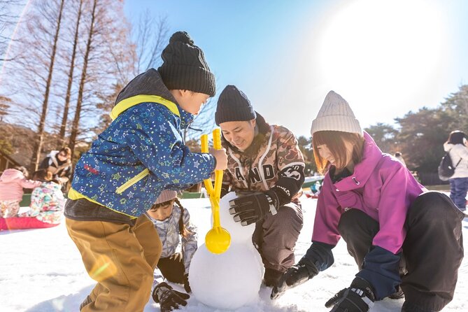 Play with Snow Crab Buffet Lunch and Strawberry Picking Bus Tour - Mt. Rokko Snow Park: 90 minutes in the winter air