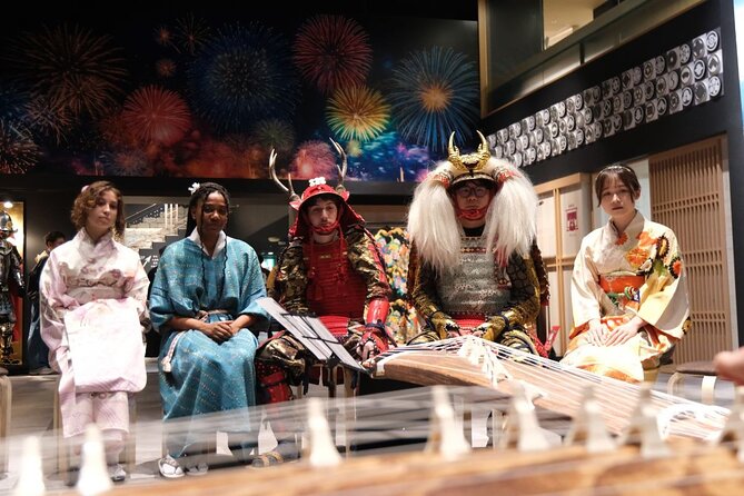 Premium Kimono Dressing, Tea Ceremony, Calligraphy, Samurai show - Who will enjoy this most?