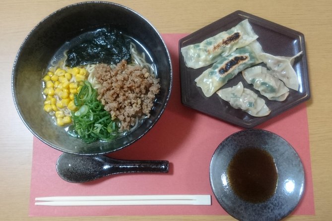 Ramen and Gyoza Cooking Class in Osaka - Folding Two Kinds of Gyoza