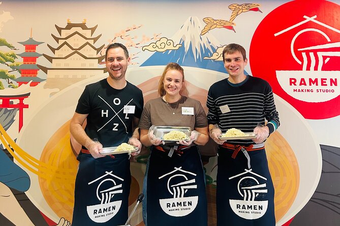 Ramen-Making Experience in the Osaka Castle Area with Souvenir - Making a Full Bowl Instead of Just Watching