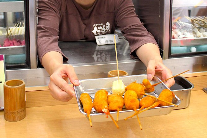 Retro Osaka Street Food Tour: Shinsekai - Making Your Own Takoyaki
