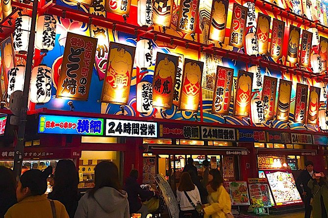 Retro Osaka Street Food Tour: Shinsekai - Tower Knife Osaka and Kuromon Ichiba Market