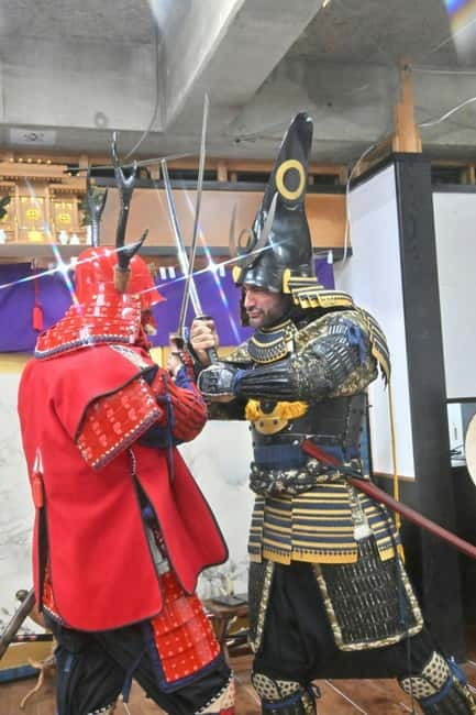 Samurai Armor & Sword experience with phot near Osaka Castle - Walking with the sword at your waist