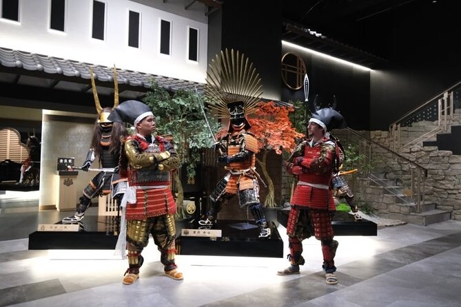 Samurai dress-up and shows, plus Tea Ceremony & Calligraphy - Key Points at a Glance