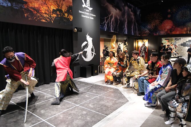 Samurai dress-up and shows, plus Tea Ceremony & Calligraphy - Location, Timing, and Comfort