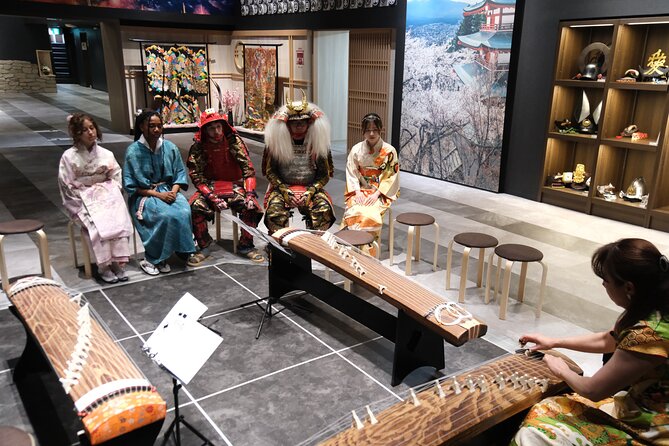 Samurai dress-up and shows, plus Tea Ceremony & Calligraphy - How the Staff Shape the Visit