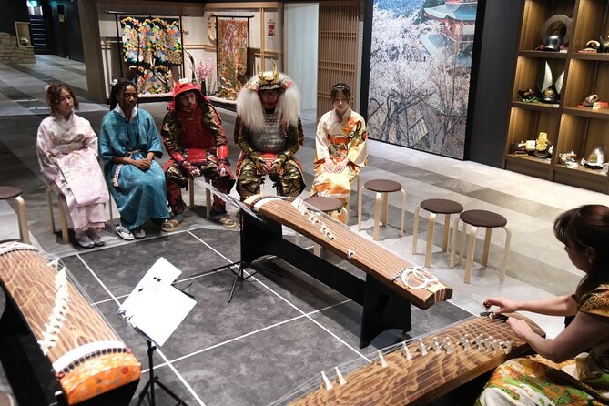 Samurai Show, Tea Ceremony, Japanese Traditional Activities - Calligraphy gives you something to take home