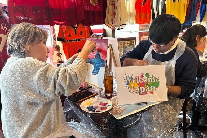 Seasonal Japanese Culture Osaka Paint and Wine Experience - Why this paint session feels different from a standard art class