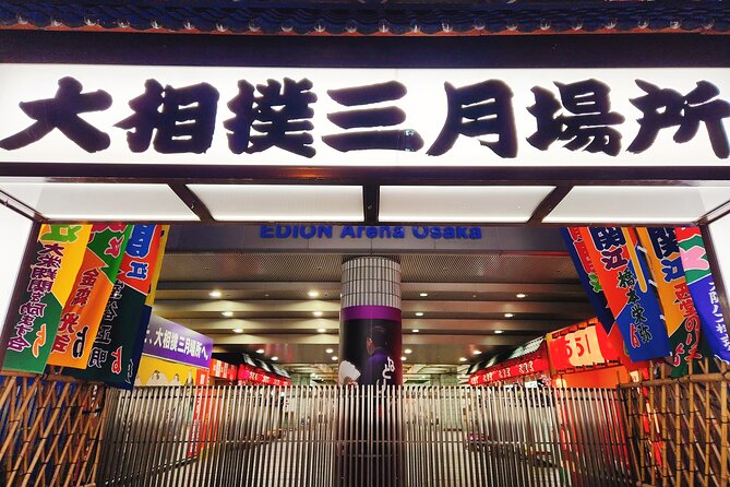 Sumo Wrestling Tournament Chair Seats & Expert Guide | Osaka Mar - What the $182 price really covers