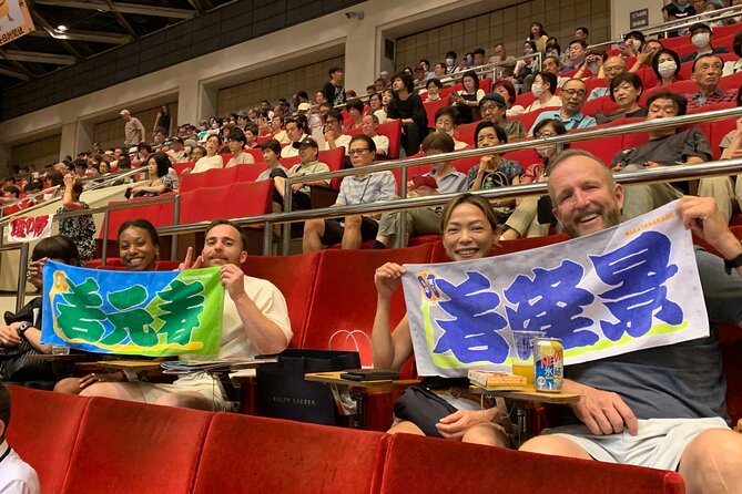 Sumo Wrestling Tournament Chair Seats & Expert Guide | Osaka Mar - Entering Edion Arena Osaka at 2 pm