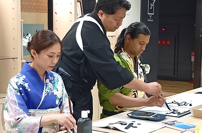 Tea and Calligraphy Session at a Table in Osaka - Is $22.76 a fair price?