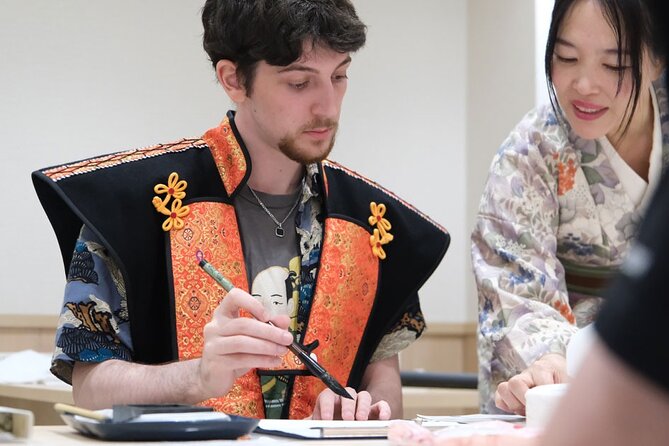 Tea and Calligraphy Session at a Table in Osaka - Who will enjoy this experience most?
