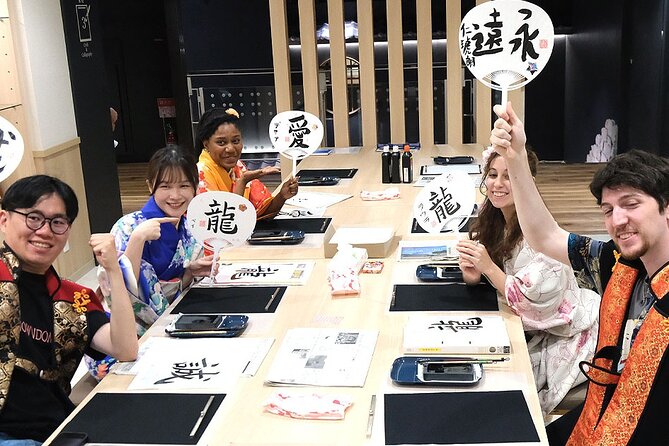 Tea and Calligraphy Session at a Table in Osaka - Booking, timing, and cancellation details