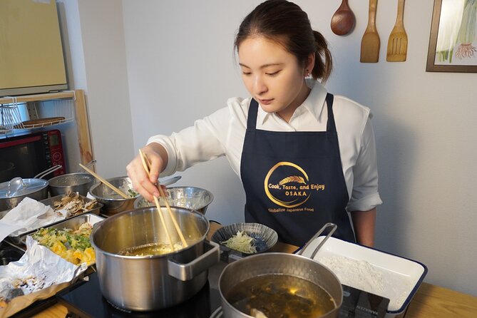 Traditional Home cooking Experience in Osaka, Japan - Choosing Course A or Course B