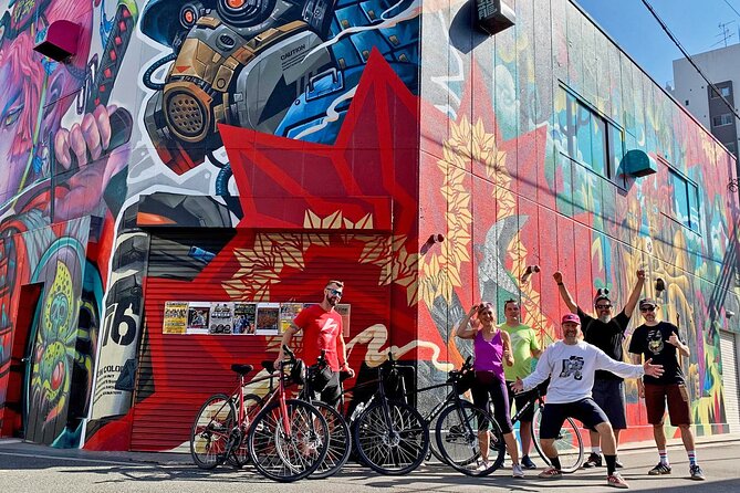 Urban Canvas: Osaka Street Art Bike Tour - Coffee, snacks, and the value of the $89.17 price